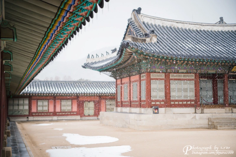 겨울 눈내리는 날에 가보면 좋을 서울 경복궁 9 경복궁39
