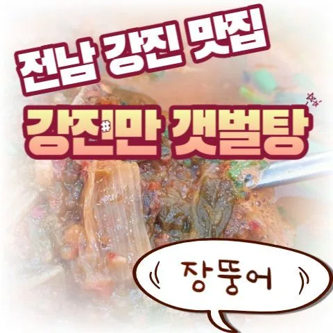 강진만 갯벌탕