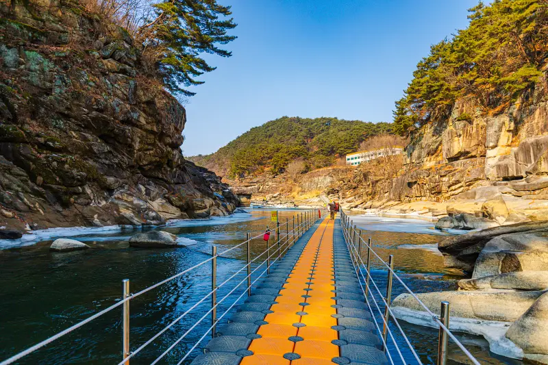 철원 한탄강 물윗길 트레킹: 순담계곡부터 고석정, 신상 현무대교까지 3 elantoryIMG 2839