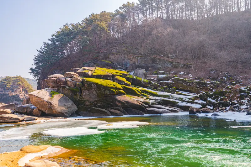 철원 한탄강 물윗길 트레킹: 순담계곡부터 고석정, 신상 현무대교까지 5 elantoryIMG 2849
