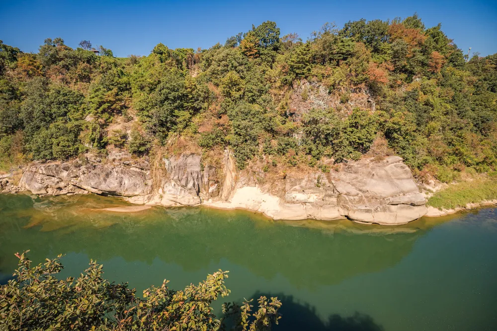 cheorwon hantan river cliff walk druni sundam11